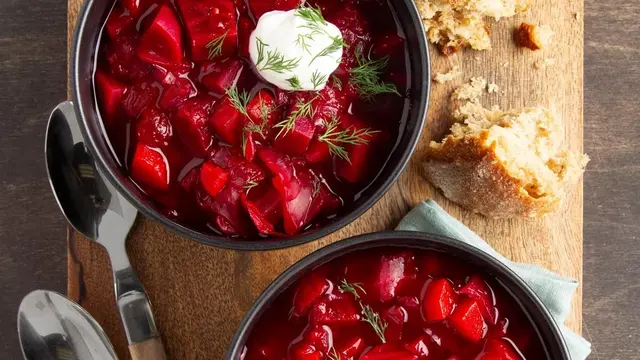 Borscht Dari Rusia